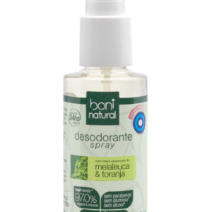 DESODORANTE SPRAY NATURAL MELALEUCA e TORANJA 120ml