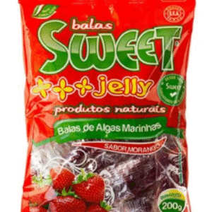 PACOTE BALAS DE ALGAS MARINHAS MORANGO 200g - SWEET JELLY