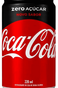 MINI COCA COLA ZERO LATA 220ml