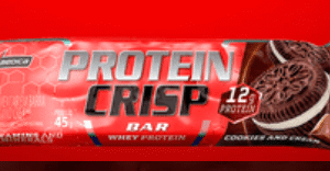 CRISP BAR COOKIES AND CREAM