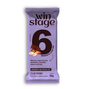BARRA WINSTAGE AMENDOIM COM CHOCOLATE