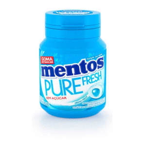 POTE AZUL CHICLETE MENTOS PURE FRESH 56g