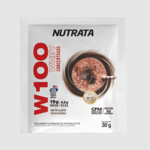 SACHE WHEY W100 CONCENTRADO CHOCOLATE 19gp - NUTRATA