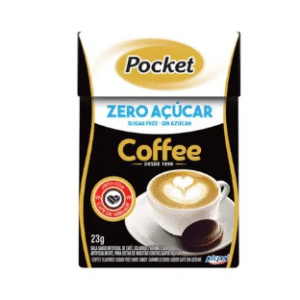 CAIXINHA BALA POCKET CAFE ZERO ACUCAR 23g - RICLAN