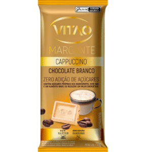 BARRA VITAO 70g CHOCOLATE BRANCO CAPPUCCINO ZERO
